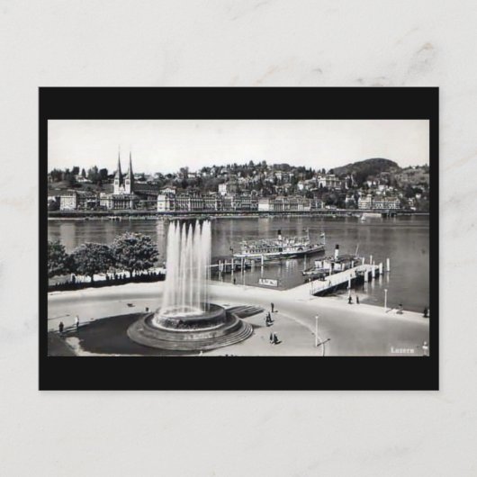 Alte Postkarte - Luzern, Schweiz (Vorderseite)