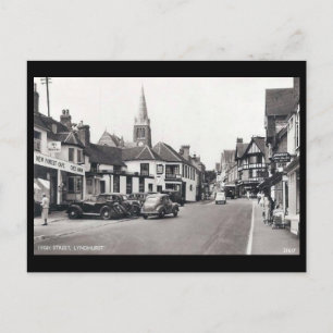 Alte Postkarte - Lyndhurst, Hampshire