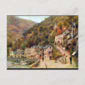 Alte Postkarte - Lynmouth, Devon (Vorderseite)