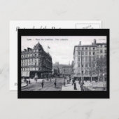 Alte Postkarte - Lyon, Place des Cordeliers (Vorne/Hinten)