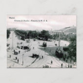 Alte Postkarte - Madrid, Spanien (Vorderseite)