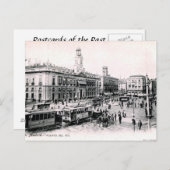 Alte Postkarte - Madrid, Spanien (Vorne/Hinten)