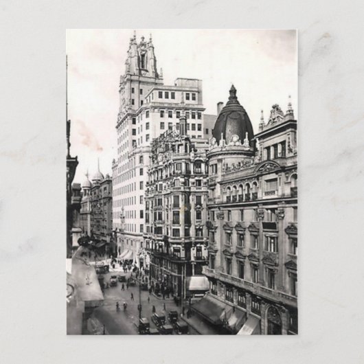 Alte Postkarte - Madrid, Spanien (Vorderseite)