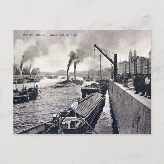 Alte Postkarte - Magdeburg, Deutschland (Vorderseite)