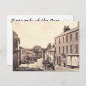 Alte Postkarte - Maiden Newton, Dorset (Vorne/Hinten)