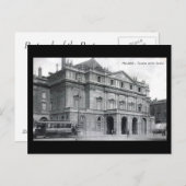 Alte Postkarte - Mailand, Opernhaus La Scala 1913 (Vorne/Hinten)