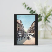 Alte Postkarte - Malaga, Spanien. (Stehend Vorderseite)