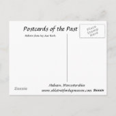 Alte Postkarte - Malvern, Worcestershire (Rückseite)