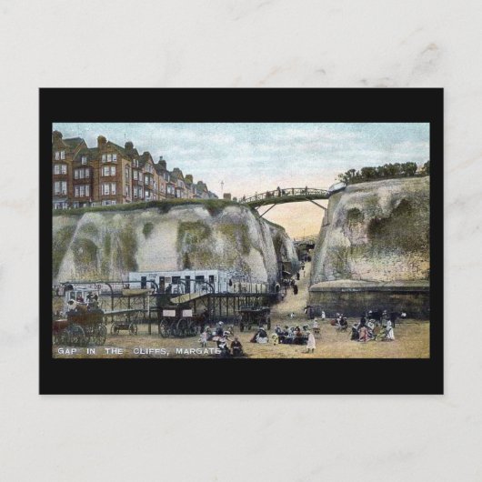 Alte Postkarte - Margate, Kent (Vorderseite)
