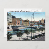 Alte Postkarte - Marienbrücke, Wien (Vorne/Hinten)