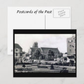 Alte Postkarte - Marienkirche, Swansea. (Vorne/Hinten)