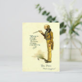 Alte Postkarte - "Martin Chuzzlewit" von Dickens (Stehend Vorderseite)