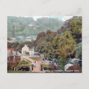 Alte Postkarte - Matlock Bath, Derbyshire