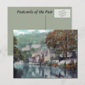 Alte Postkarte - Matlock Bath, Derbyshire (Vorne/Hinten)
