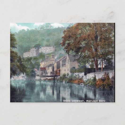 Alte Postkarte - Matlock Bath, Derbyshire (Vorderseite)