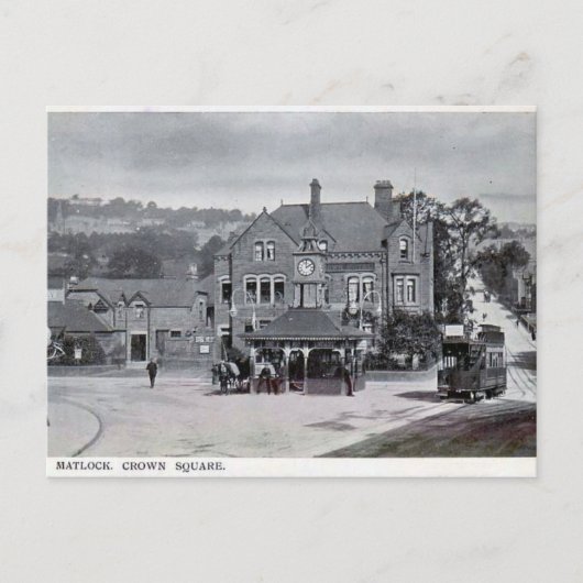 Alte Postkarte - Matlock, Derbyshire (Vorderseite)