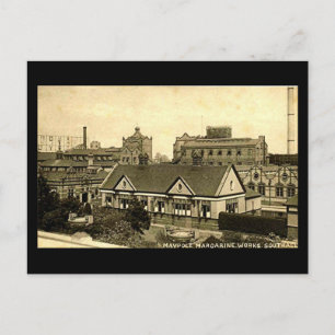 Alte Postkarte, Maypole Margarine, Southall Postkarte