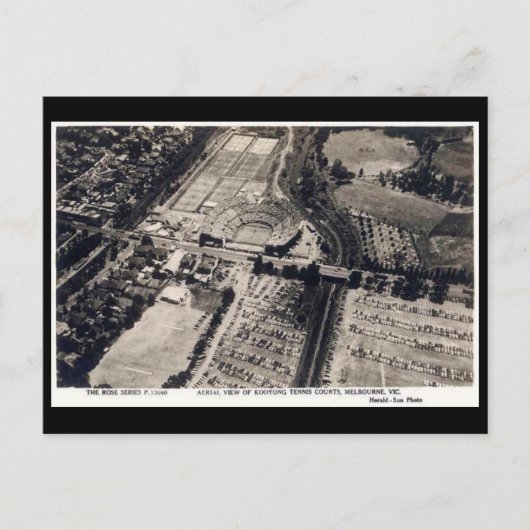 Alte Postkarte - Melbourne, Australien (Vorderseite)