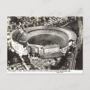 Alte Postkarte - Melbourne Cricket Ground