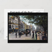 Alte Postkarte - Melbourne, Victoria (Vorne/Hinten)