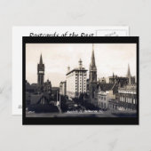 Alte Postkarte - Melbourne, Victoria (Vorne/Hinten)