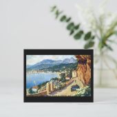 Alte Postkarte - Menton, Frankreich (Stehend Vorderseite)