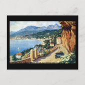 Alte Postkarte - Menton, Frankreich (Vorderseite)