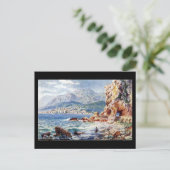 Alte Postkarte - Menton, Frankreich (Stehend Vorderseite)