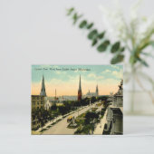 Alte Postkarte - Milwaukee, Wisconsin (Stehend Vorderseite)