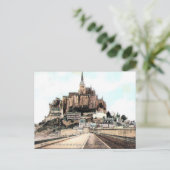 Alte Postkarte - Mont-St-Michel, Manche, Normandie (Stehend Vorderseite)