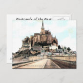 Alte Postkarte - Mont-St-Michel, Manche, Normandie (Vorne/Hinten)