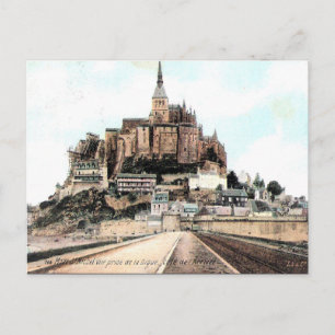 Alte Postkarte - Mont-St-Michel, Manche, Normandie