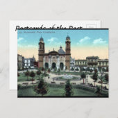 Alte Postkarte - Montevideo, Uruguay (Vorne/Hinten)