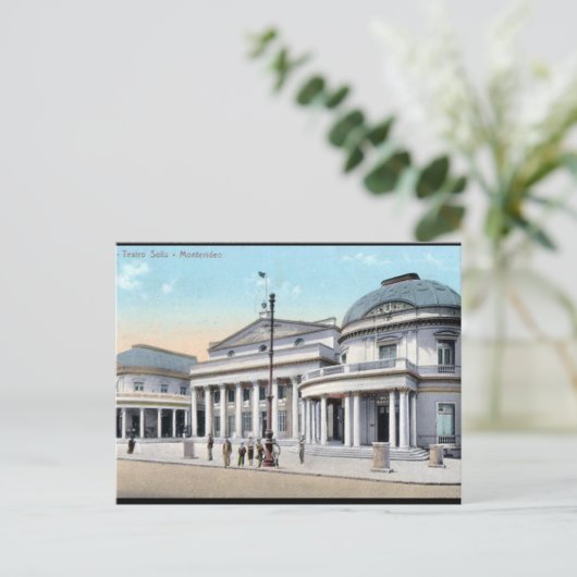 Alte Postkarte - Montevideo, Uruguay (Stehend Vorderseite)