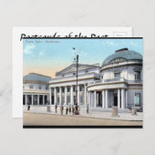 Alte Postkarte - Montevideo, Uruguay (Vorne/Hinten)