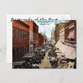 Alte Postkarte - Morris Ave, Birmingham, Alabama (Vorne/Hinten)