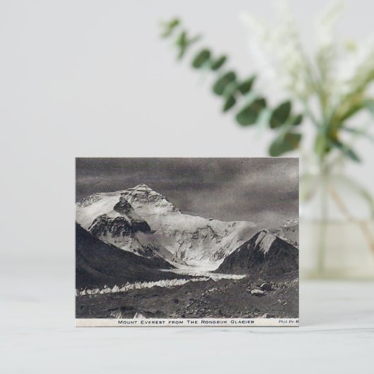 Alte Postkarte - Mount Everest (Stehend Vorderseite)