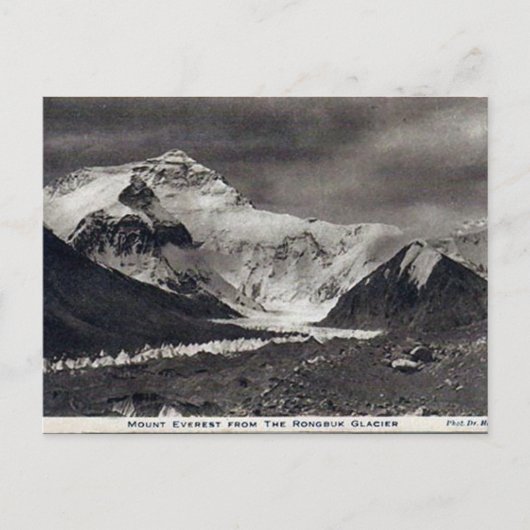 Alte Postkarte - Mount Everest (Vorderseite)