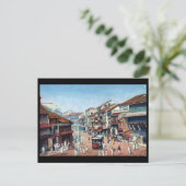 Alte Postkarte - Mumbai, Pydownie Straße (Stehend Vorderseite)