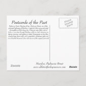 Alte Postkarte - Mumbai, Pydownie Straße (Rückseite)