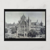 Alte Postkarte - Mumbai, Victoria Terminus (Vorderseite)