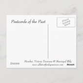 Alte Postkarte - Mumbai, Victoria Terminus (Rückseite)