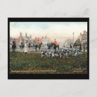 Alte Postkarte - N Cotswolds Hunds, Broadway