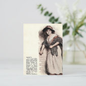 Alte Postkarte - Nancy von "Oliver Drehung" (Stehend Vorderseite)