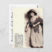 Alte Postkarte - Nancy von "Oliver Drehung" (Vorne/Hinten)