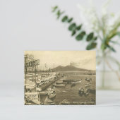 Alte Postkarte - Neapel, Italien (Stehend Vorderseite)