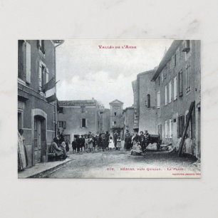 Alte Postkarte - Nébias, Aude, Frankreich