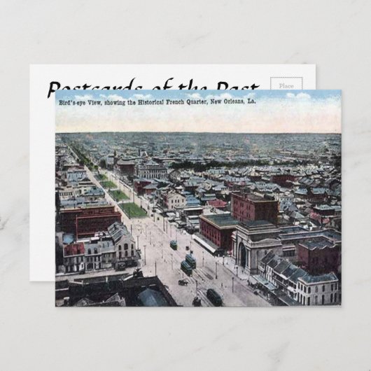 Alte Postkarte - New Orleans, Louisiana (Vorne/Hinten)