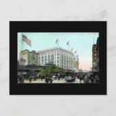 Alte Postkarte, New York City, Macy's Postkarte (Vorderseite)