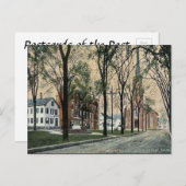 Alte Postkarte - Newburyport, Massachusetts (Vorne/Hinten)